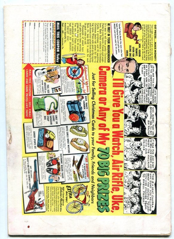 WHACK THREE DIMENSION COMICS #1-3-D-RARE-KUBERT ART VG