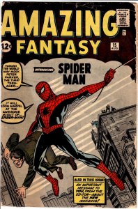 Amazing Fantasy #15 (1962) see description