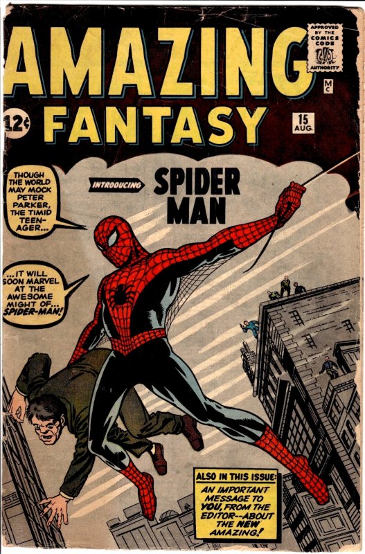 Amazing Fantasy #15 (1962) see description