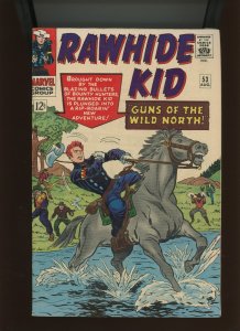 (1966) The Rawhide Kid #53 - SILVER AGE! GUNS OF THE WILD NORTH! (5.5/6.0)