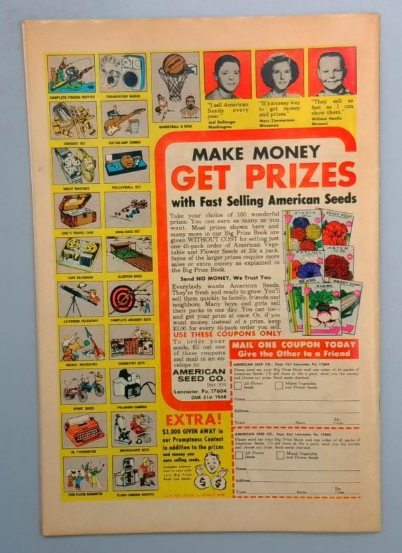 Superboy #154, VG DC Comics, March 1968