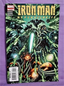 IRON MAN Hypervelocity #1 - 6 1st App Absynthe and New Armor (Marvel 2007)