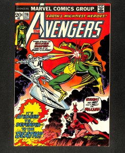 Avengers #116 Silver Surfer Vs Vision Defenders!