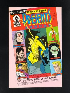 Dark Horse Presents #19 (1988) VF+ Introducing Bourbon Thret!