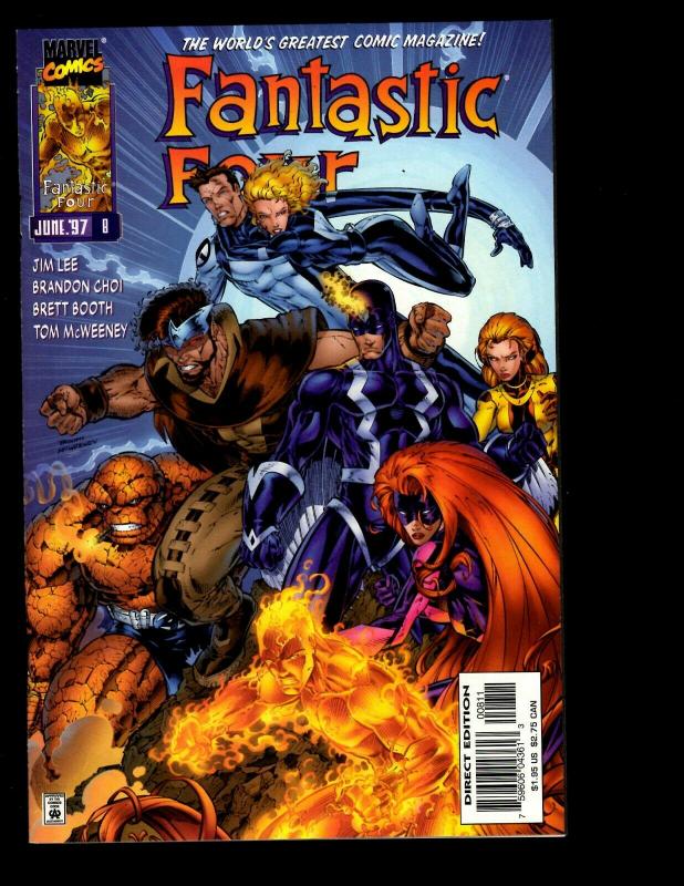 13 Fantastic Four Marvel Comics # 1 2 3 4 5 6 7 8 9 10 11 12 13 GK19