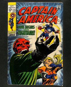 Captain America #115 Red Skull!