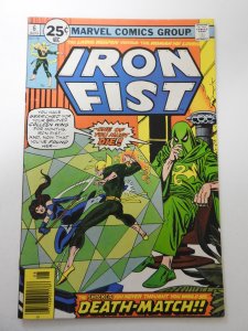 Iron Fist #6 (1976) VG+ Condition moisture stain