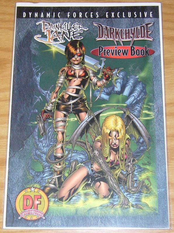 Painkiller Jane/Darkchylde Preview #1 VF/NM dynamic forces with COA (1582/7500)