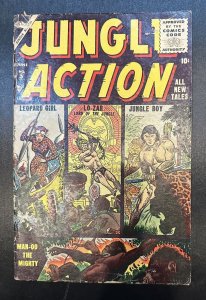 (1955) JUNGLE ACTION #5 RARE GOLDEN AGE PRE CODE ATLAS COMICS!