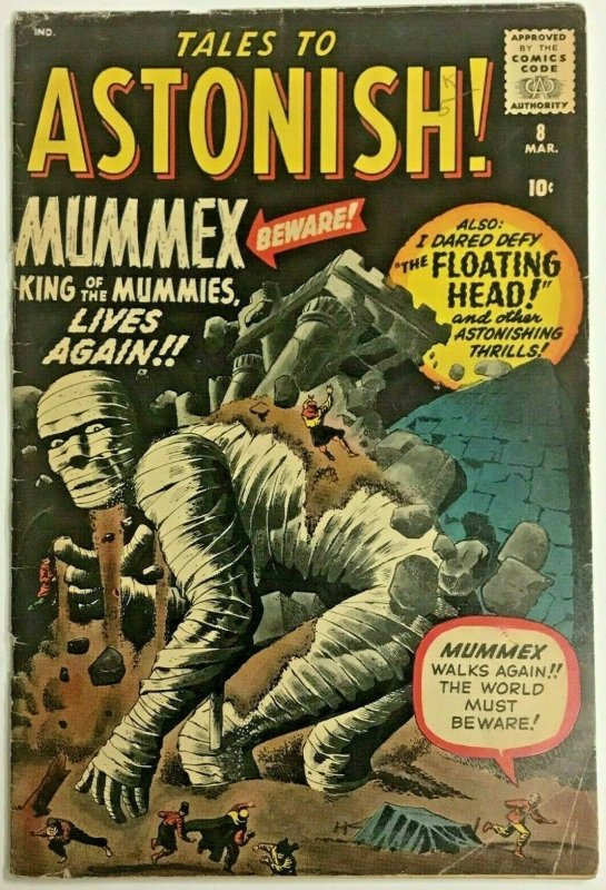 TALES TO ASTONISH#8 VG 1960 MARVEL SILVER AGE COMICS
