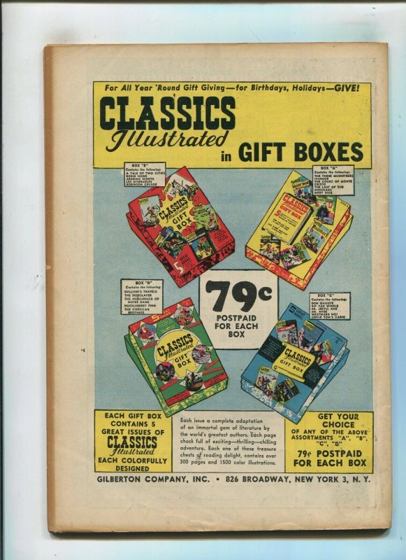 CLASSICS ILLUSTRATED #8 (7.0/7.5) HRN 78 7TH PRINT!! 1947