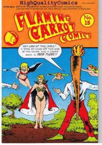 FLAMING CARROT #15, NM, Variant, Signed by Bob Burden, more FC in store