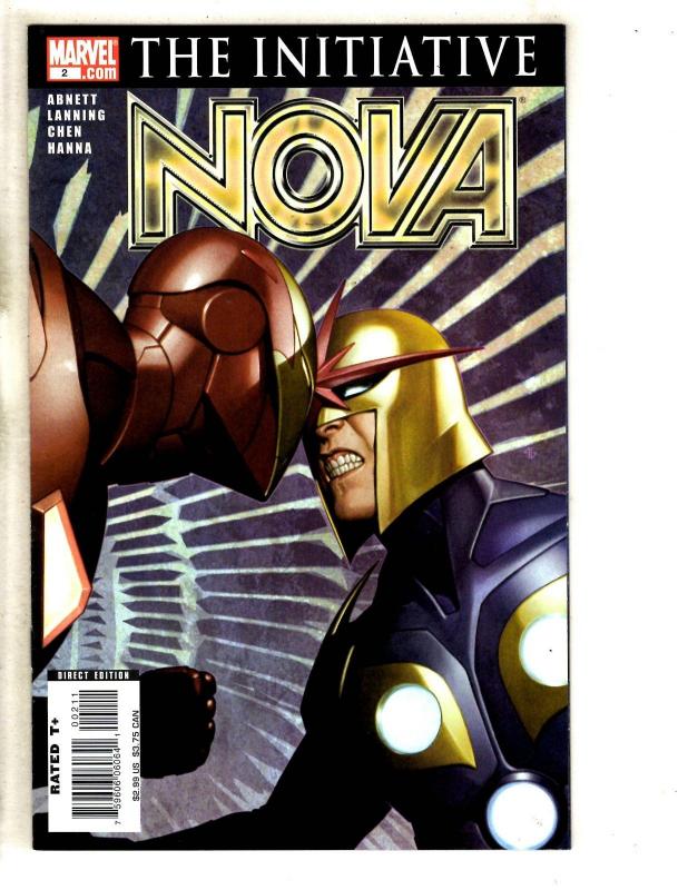 Lot Of 6 Nova Marvel Comic Books # 2 3 4 5 6 7 Avengers Thanos Guardians JC1