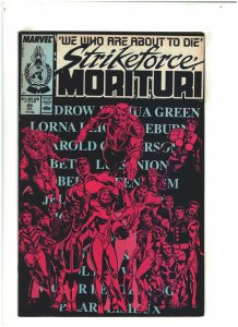 Strikeforce: Morituri #20 VF 8.0 Marvel Comics 1988