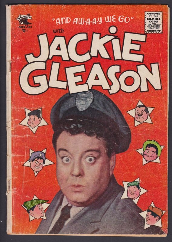 Jackie Gleason #1 (Sep 1955) 2.5 GD+ St. Johns Comic 