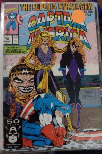 Captain America  #388  1991 MARVEL disney   the superia stratagem