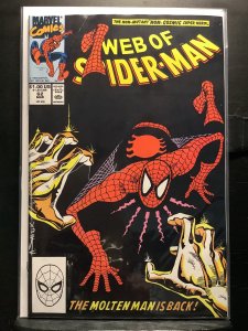 Web of Spider-Man #62 Direct Edition (1990)