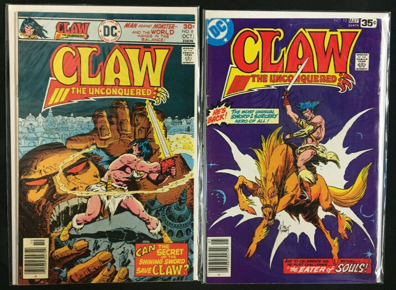 CLAW #1-11, 12 MOST VG-VF  Fisherman Collection