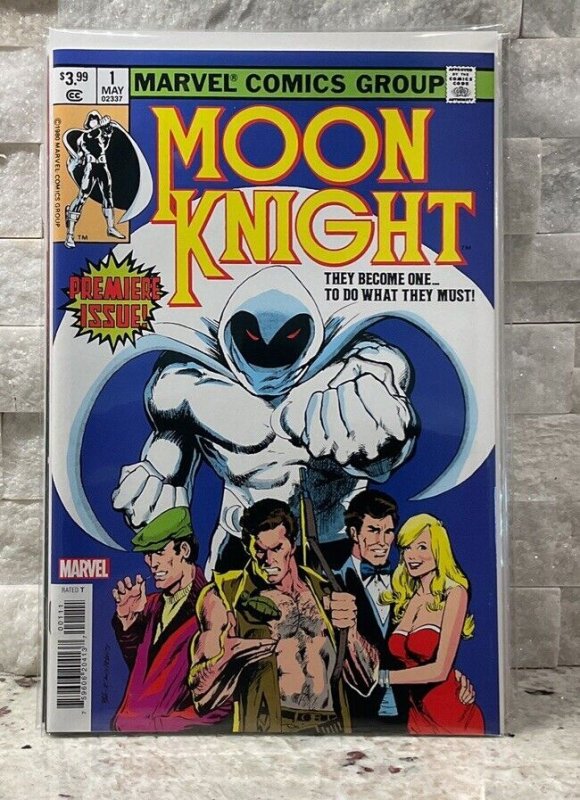 Marvel Comics Moon Knight Issue #1 Facsimile Edition NM+ 2022