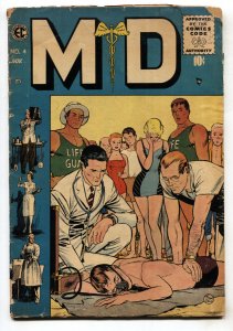 MD #4--1955--EC--medical comic-- Johnny Craig--comic book--G