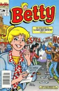 Betty #57 GD ; Archie | low grade comic A Storm Over Uniforms