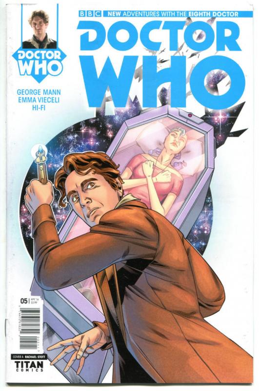 DOCTOR WHO #5 A, NM, 8th, Tardis, 2016, Titan, 1st, more DW in store, Sci-fi