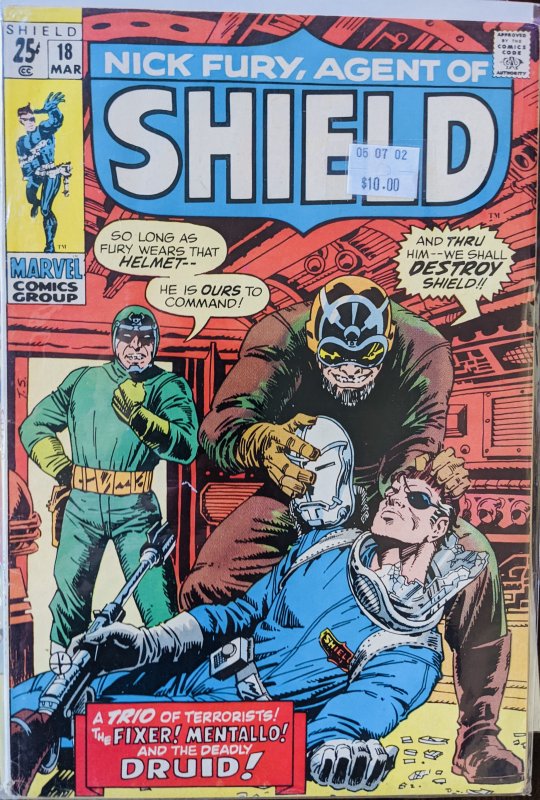 Nick Fury, Agent of SHIELD #18 (1971)