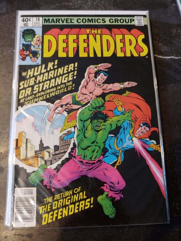 THE DEFENDERS #78 HIGH GRADE VF/NM