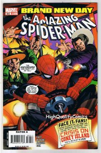 AMAZING SPIDER-MAN #563, VF, Brand New Day, Marvel, 2008, more in store