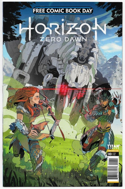 FCBD Horizon Zero Dawn #0 Unstamped (Titan, 2020) VF/NM