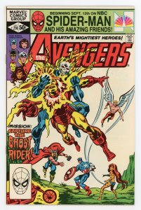 Avengers #214 Ghost Rider Iron Man Thor NM