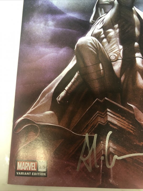 Moon Knight (2022) # 15 Variant • Signed Adi Granov • Marvel Comics • Jed MacKay