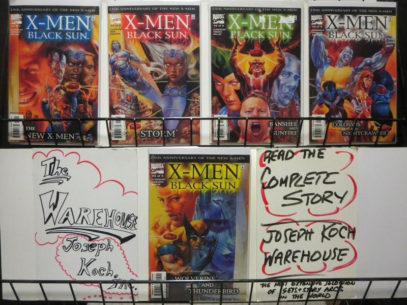 X MEN BLACK SUN (2000) 1-5  25th Anniversary story!