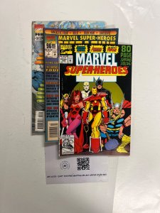 3 Marvel Comics Vision # 14 + Megazine # 1 + Super-Heroes # ‘92 Thor 72 JS49