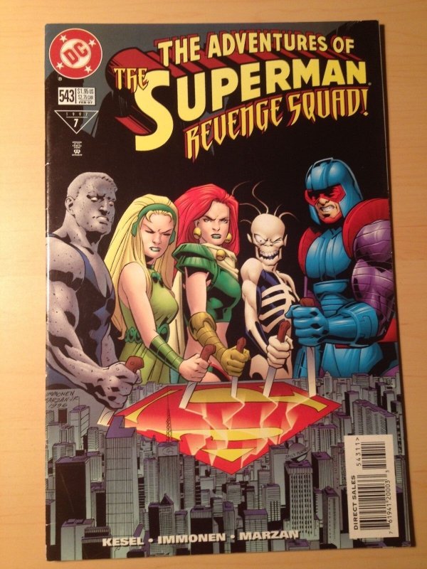 DC COMICS THE ADVENTURES OF SUPERMAN # 543 1997 F 