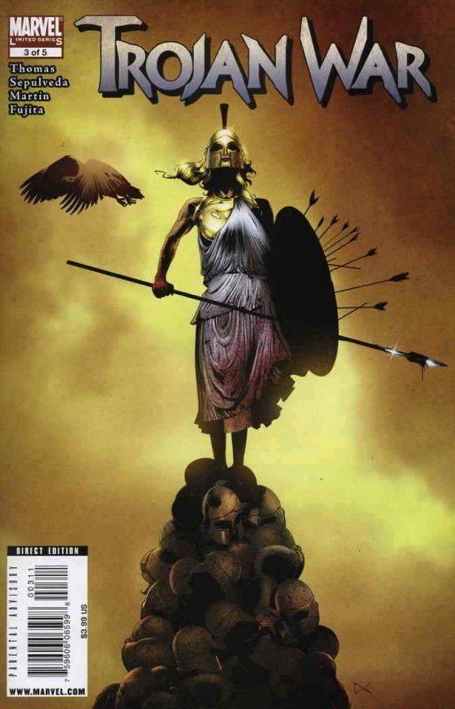 Trojan War #3 VF; Marvel | save on shipping - details inside