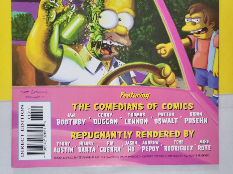 Treehouse Of Horror #13 2007 Bongo Comics The Simpsons