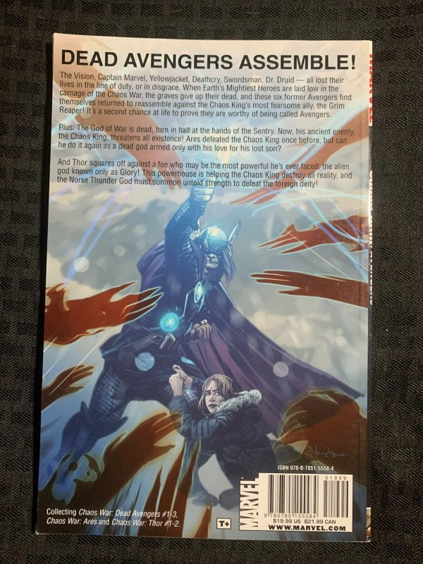 2011 AVENGERS Chaos War TPB SC VF 8.0 1st Marvel Comics