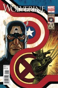 Wolverine (2010) #7 VF/NM (9.0 )Captain America 70th Anniversary Variant Cover