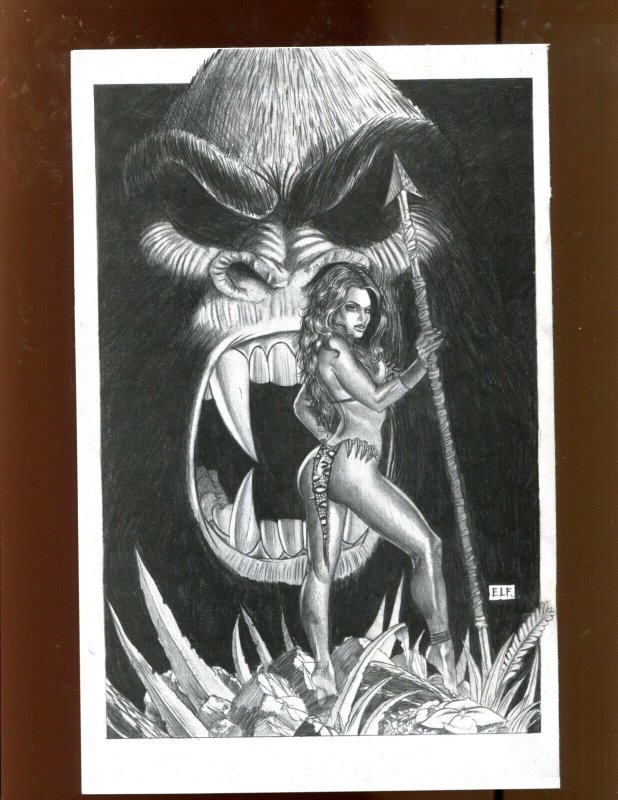 Cavewoman: Rain #5 - Budd Root Cover Art! (9.0) 1996