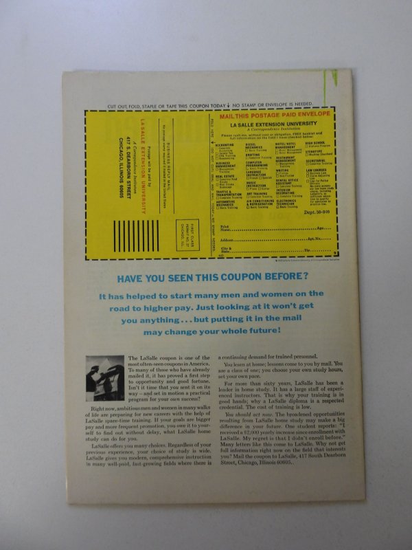 The Frankenstein Monster #9 (1974) VF condition MVS intact overspray