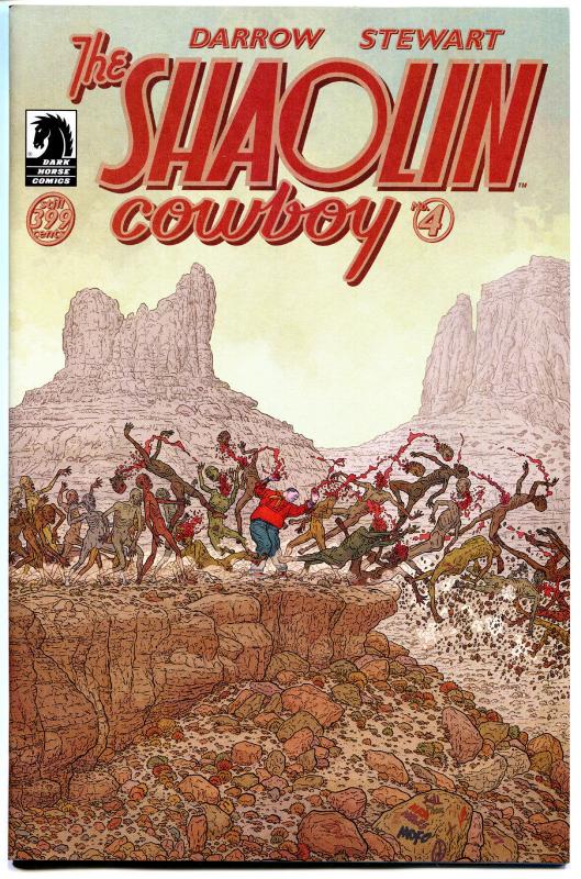 SHAOLIN COWBOY #4, VF/NM, Geof Darrow, Dave Stewart, Dark Horse, 2013, Zombies