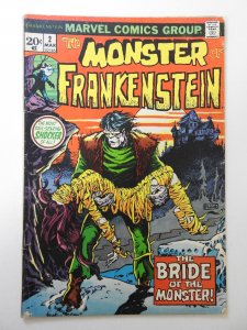 The Frankenstein Monster #2 (1973) VG Condition