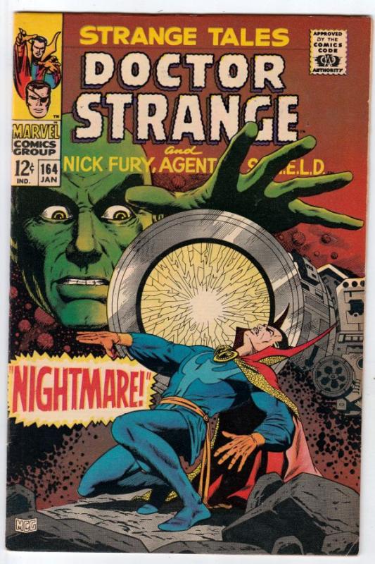 Strange Tales #164 (Jan-68) VF/NM High-Grade Nick Fury, Dr. Strange