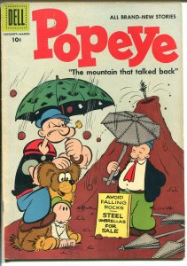 Popeye #39-1957-Dell-Swee'pea-VG+