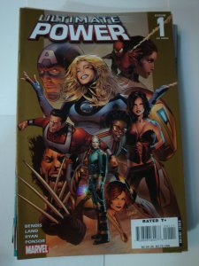 Ultimate Power #1 Brian Michael Bendis Story Greg Land Cover & Art