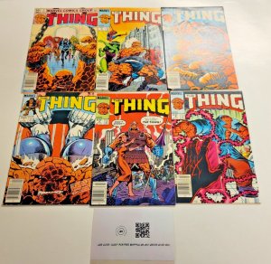 6 Marvel Comic Books The Thing #3 5 6 7 8 9 24 SM3