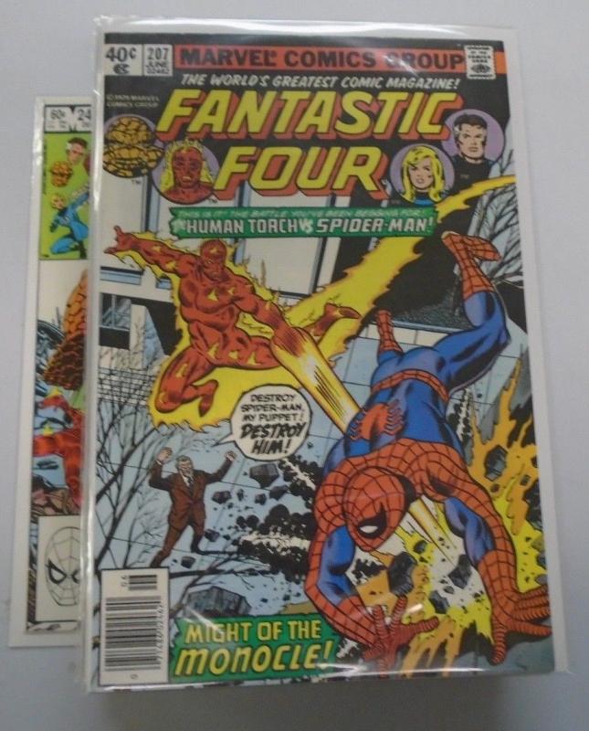 HI-Grade Fantastic Four 27 Different Lot From:#207-249, 8.0/VF (1979-1982)