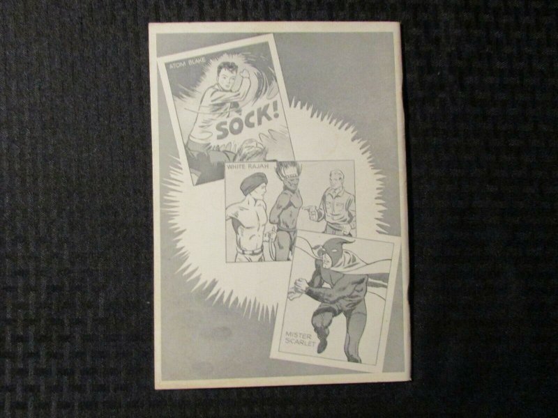 1975 WOW COMICS #1 Don Maris Reprint VG- 3.5 Mr Scarlet / Atom Blake