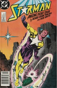 STARMAN # 1 (1988) NEWSSTAND EDITION